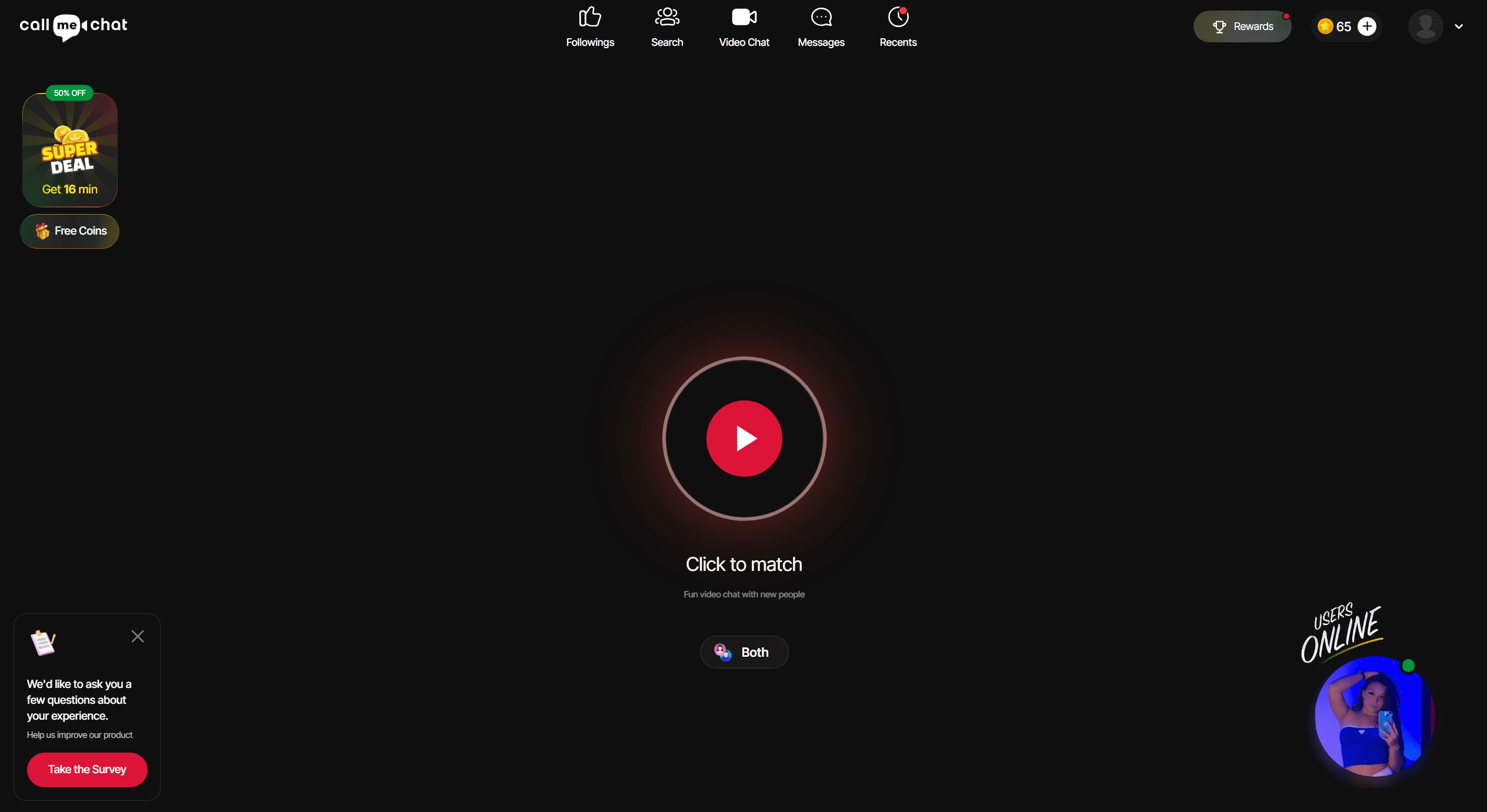 CallMeChat Registration