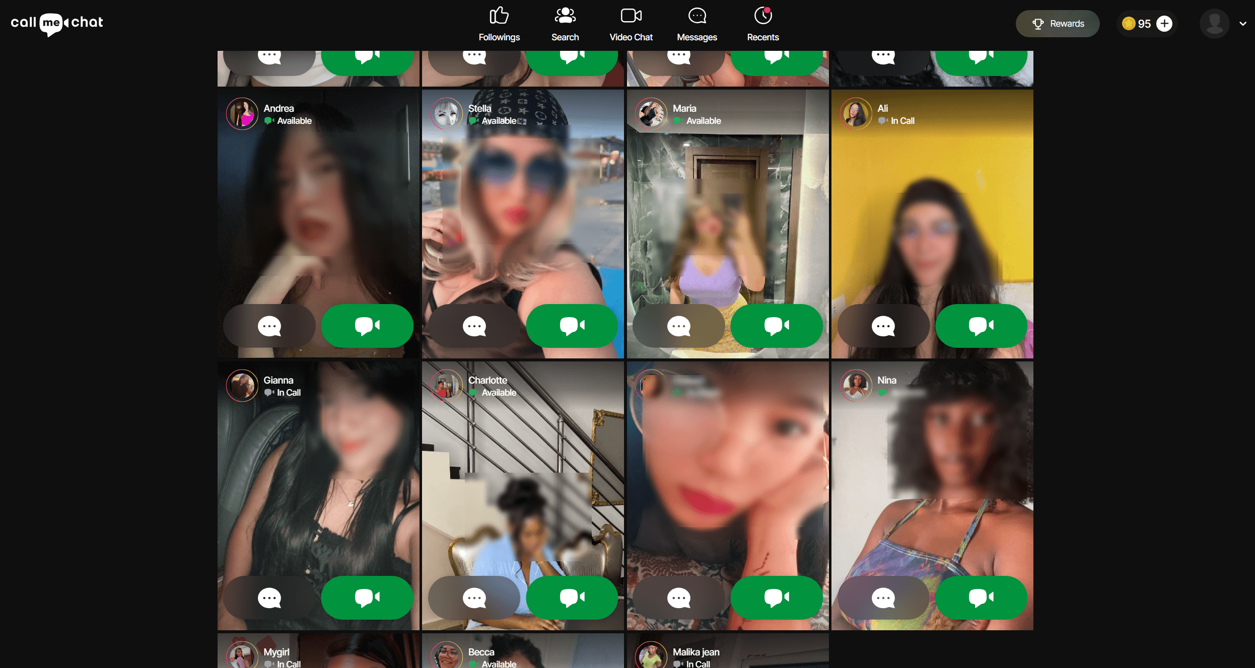CallMeChat Profile Setup