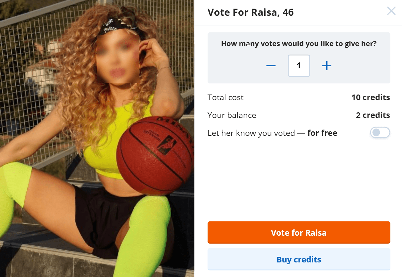 J4L beauty contest voting
