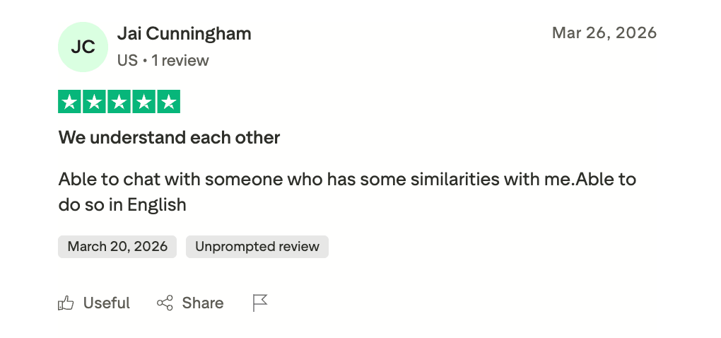 LatinFeels Trustpilot Review 2