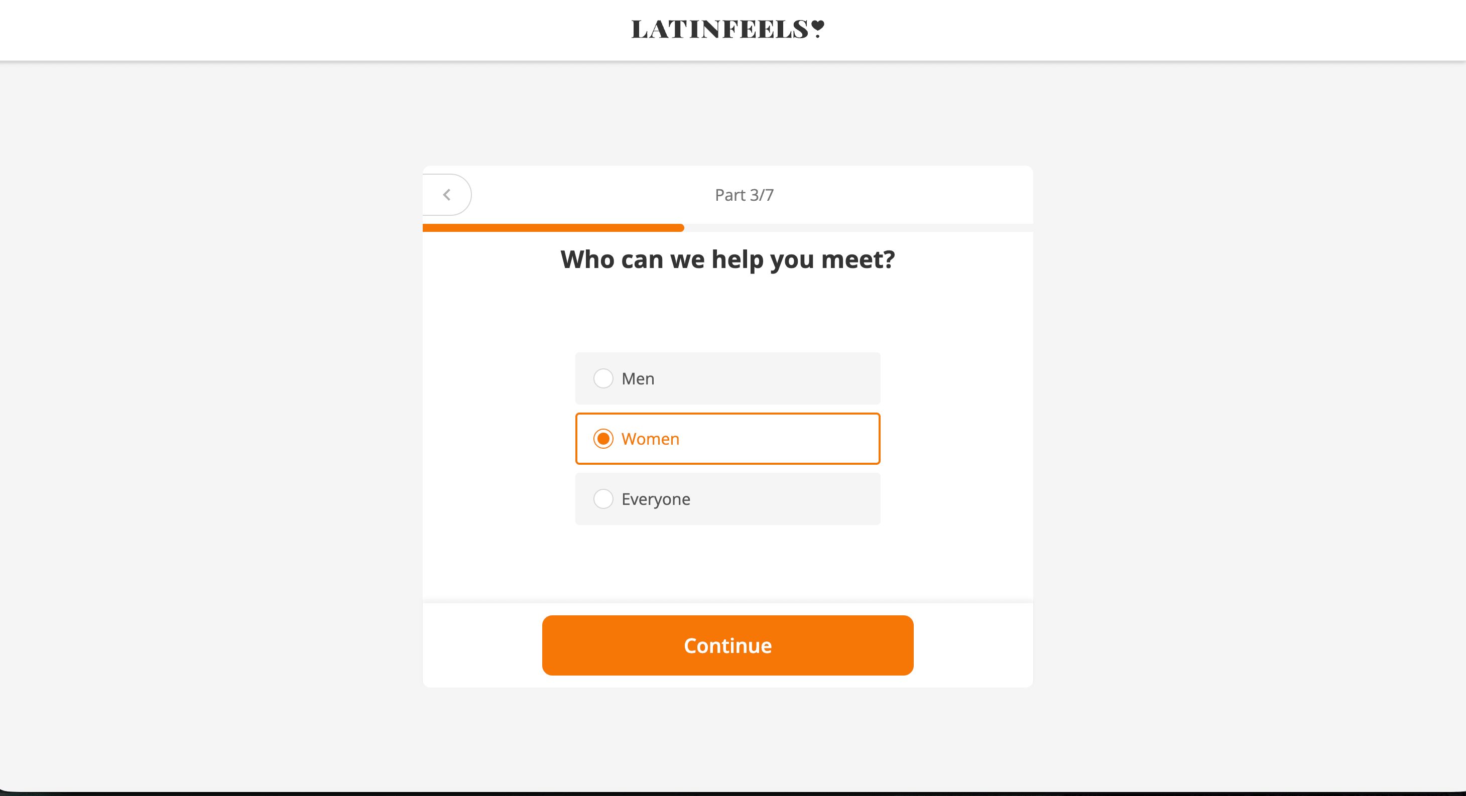 LatinFeels Quiz Step 2