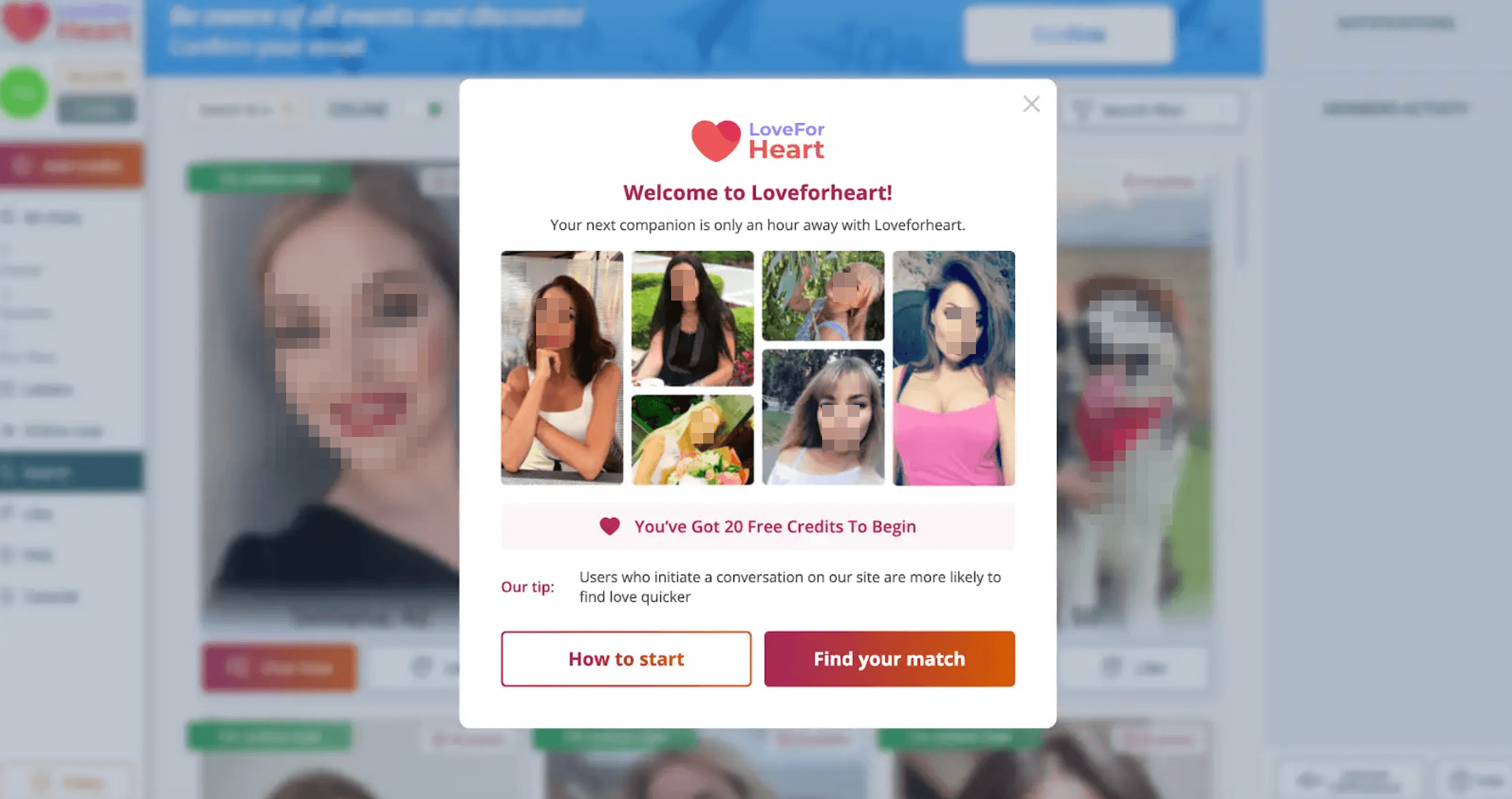 LoveForHeart Welcome