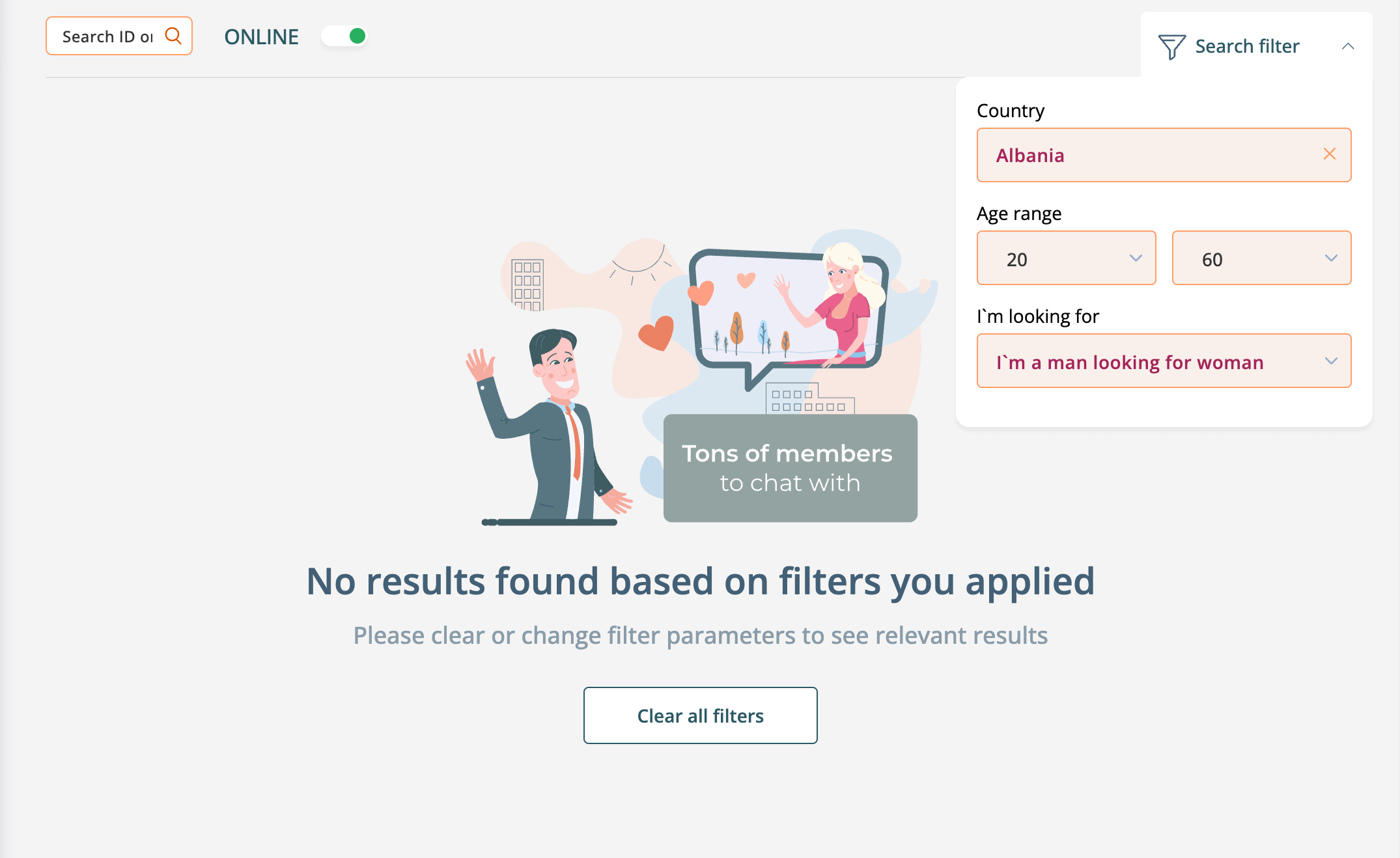 LoveForHeart No Results Found