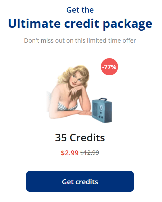 SofiaDate credit packages