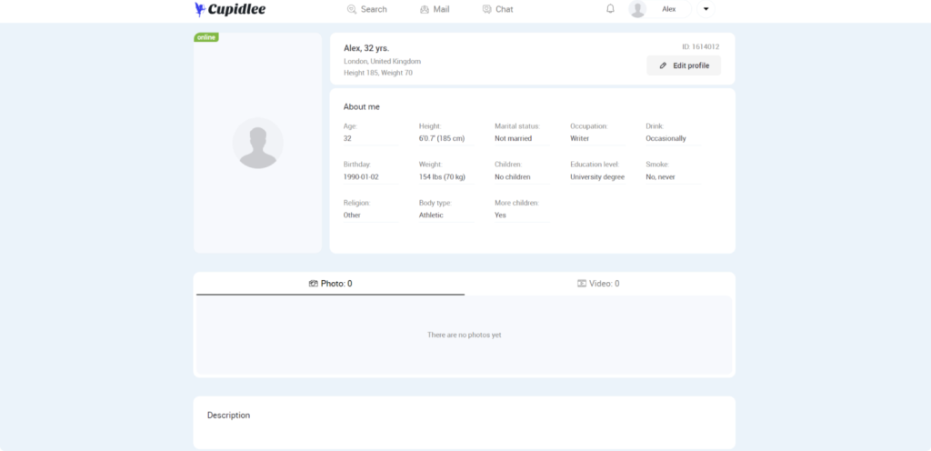Cupidlee profile